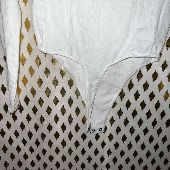NWOT Free people intimately white bodysuit size XXS￼ - Picture 4 of 5
